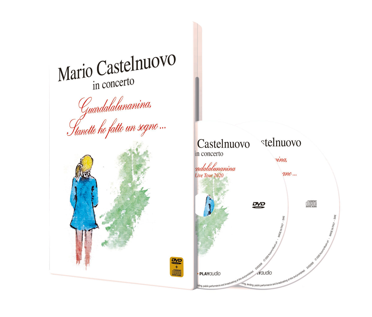 GUARDALALUNANINA, STANOTTE HO FATTO UN SOGNO... - DVD + CD