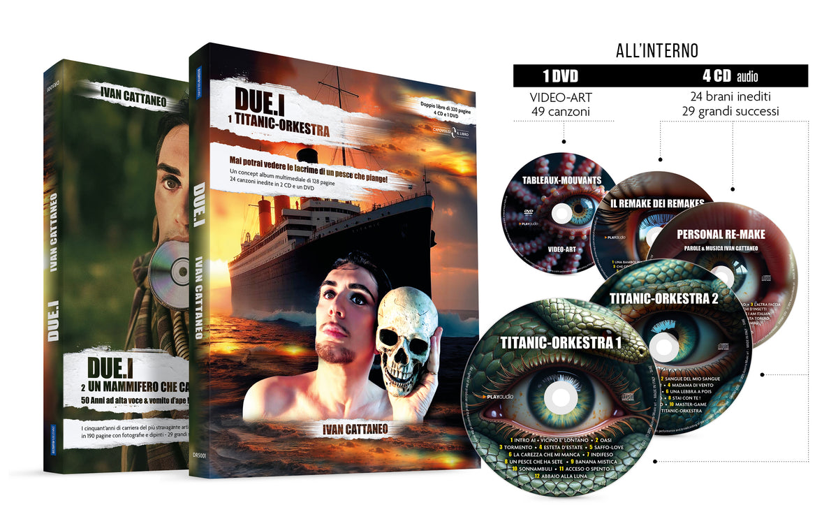 IVAN CATTANEO - nuovo concept album DUE.I