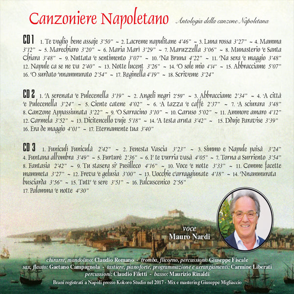 CANZONIERE NAPOLETANO Antologia della canzone Napoletana