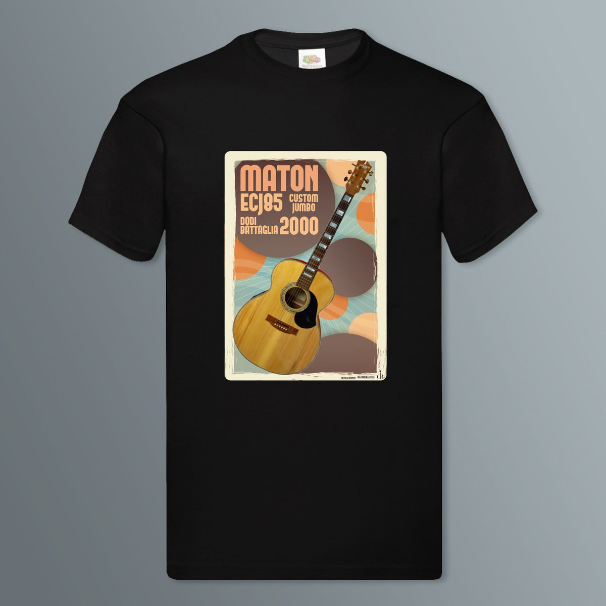 T-SHIRT MATON ECJ85 CUSTOM JUMBO - NERA